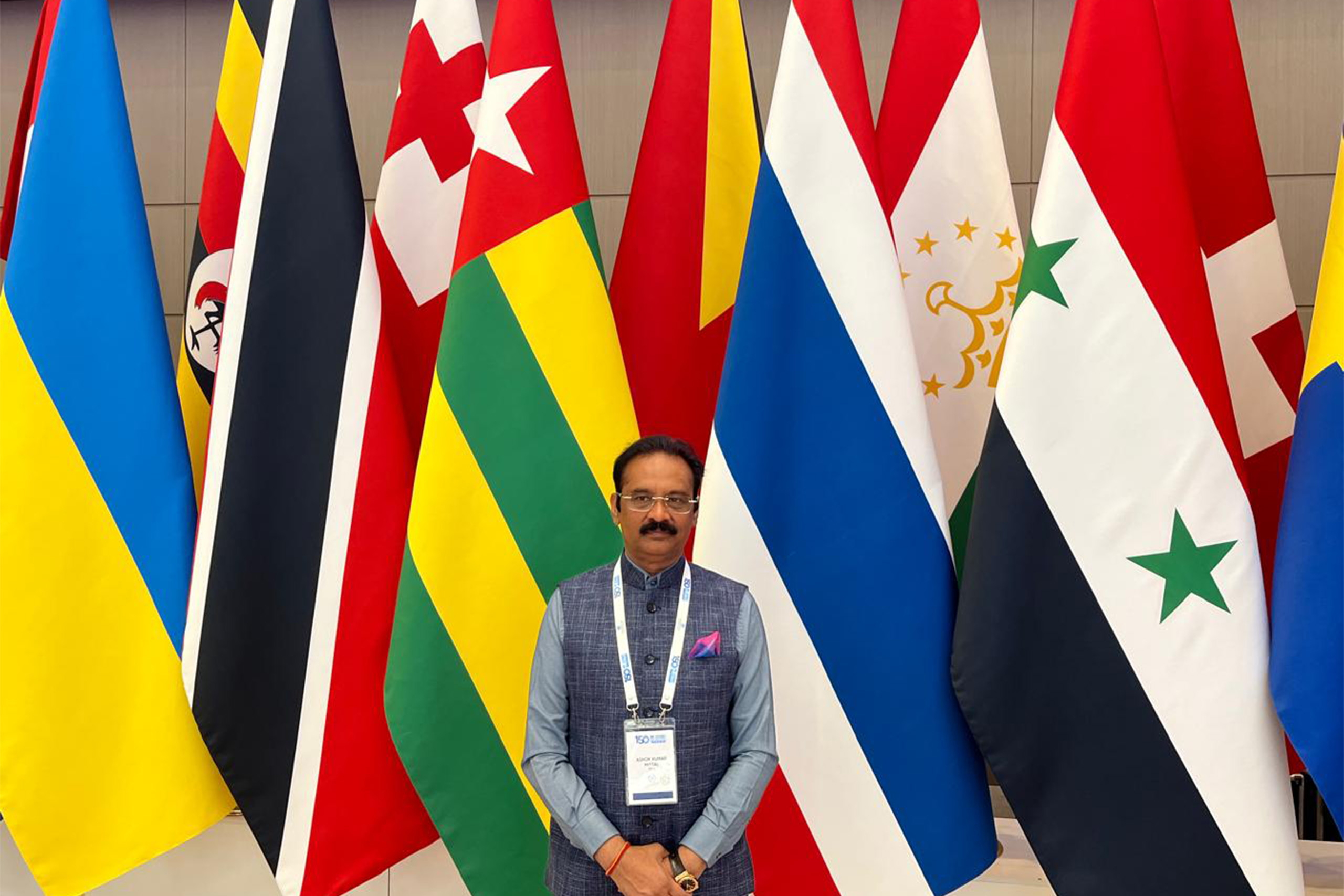 Participated as India’s representative at the 150th IPU Assembly held in Tashkent.