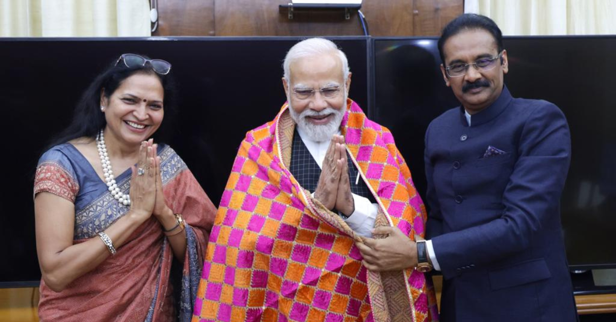 An honour to meet with Hon’ble Prime Minister Shri Narendra Modi and reflect on national progress.