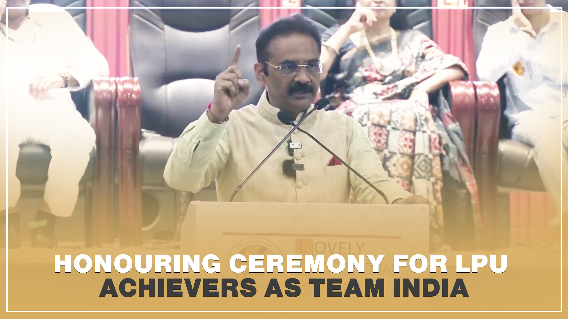 A Tribute to Excellence: Recognising LPU Students & Vinesh Phogat Representing India.