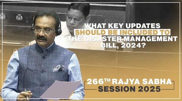 Dr. Ashok Kumar Mittal Spoke on the Disaster Management (Amendment) Bill, 2024