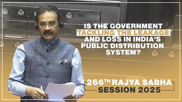 Dr. Ashok Kumar Mittal Addressing Leakage In India’s Public Distribution System