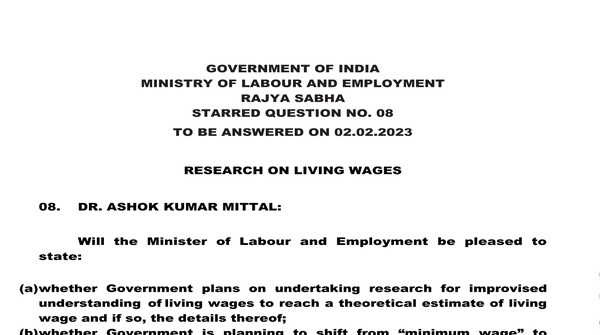 Rajya Sabha starred Question No. 08 | 02-02-2023