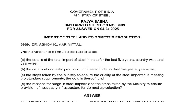 RAJYA SABHA UNSTARRED QUESTION NO. 3989 | 04-04-2025
