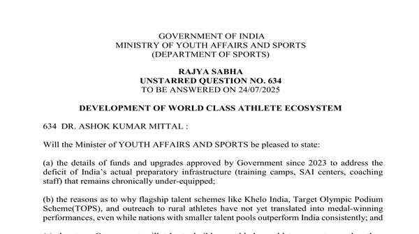 RAJYA SABHA STARRED QUESTION NO. 634 | 24-07-2025