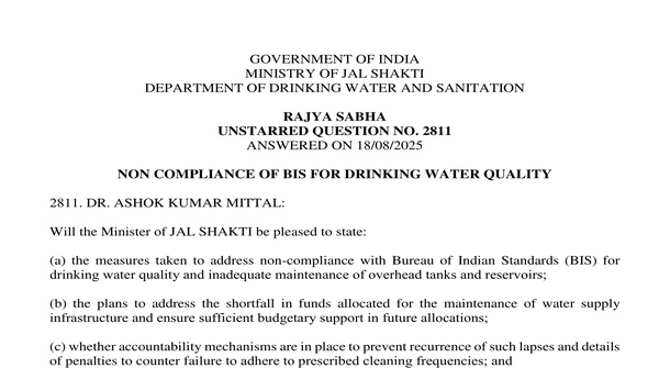 RAJYA SABHA UNSTARRED QUESTION NO. 2811 | 18-08-2025